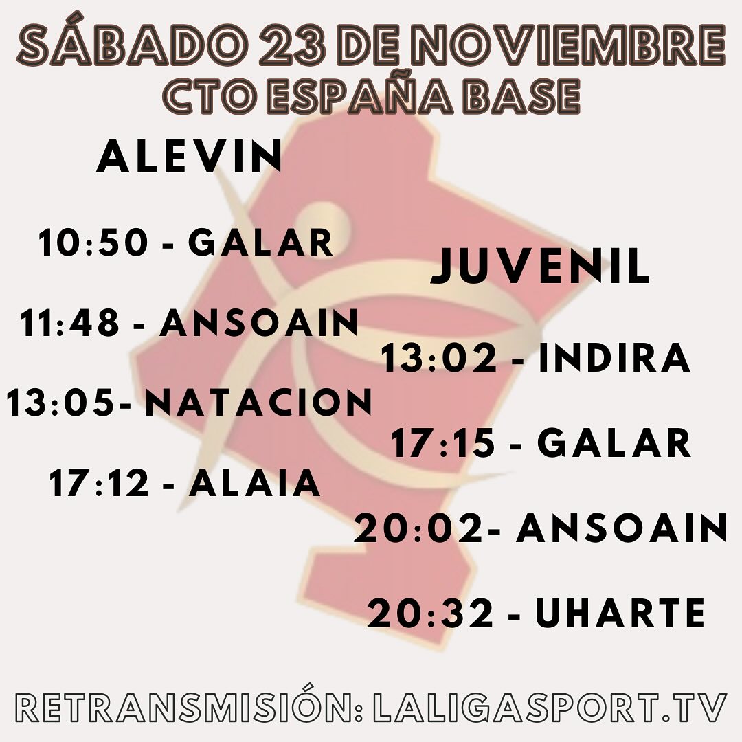 ¡Hoy comienzan unos días llenos de gimnasia!